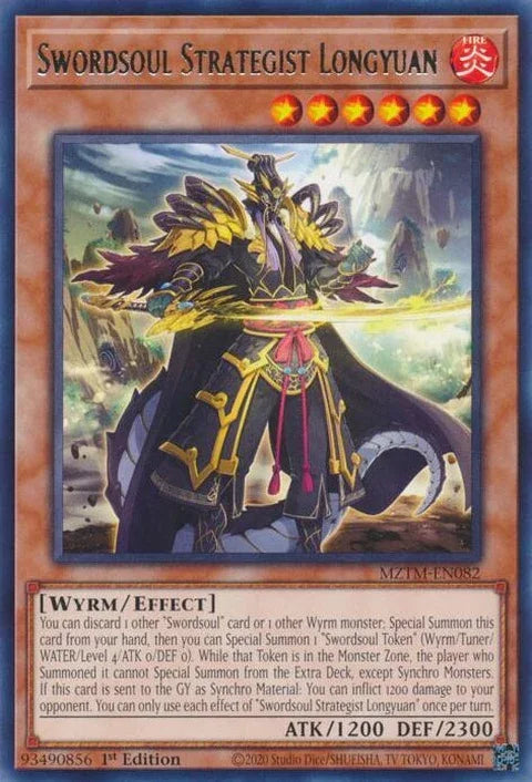 Swordsoul Strategist Longyuan (MZTM-EN082)
