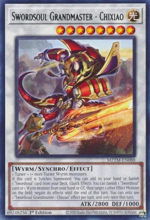 Swordsoul Grandmaster - Chixiao (MZTM-EN088)