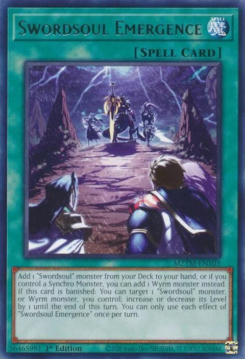 Swordsoul Emergence (MZTM-EN103)