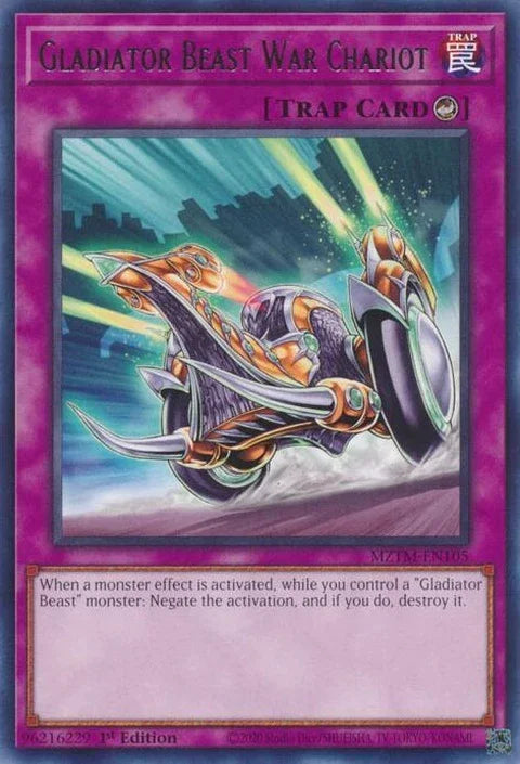 Gladiator Beast War Chariot (MZTM-EN105)