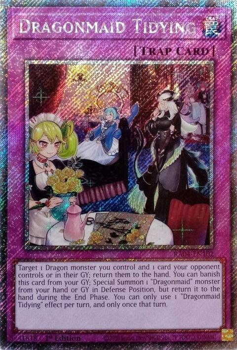 Dragonmaid Tidying (Platinum Secret Rare) (RA04-EN102)