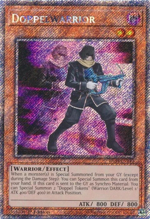 Doppelwarrior (Platinum Secret Rare) (RA04-EN147)
