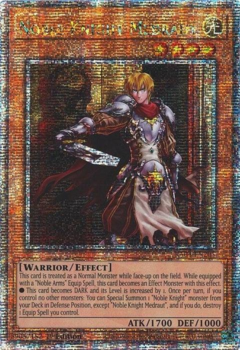 Noble Knight Medraut (Quarter Century Secret Rare) (RA04-EN205)