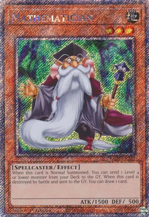 Mathematician (Platinum Secret Rare) (RA04-EN223)