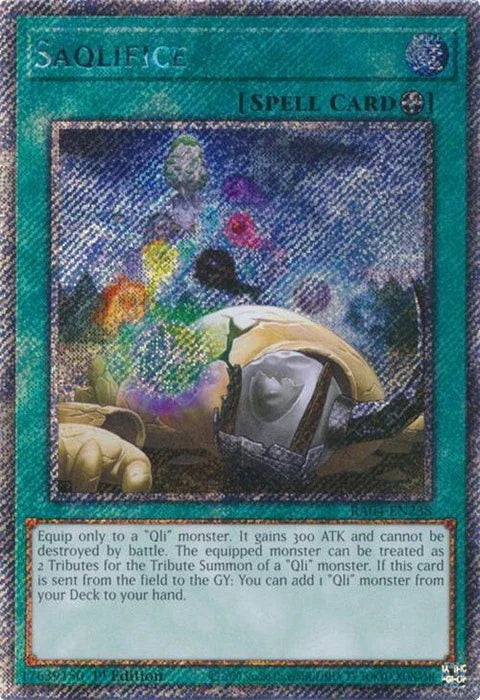 Saqlifice (Platinum Secret Rare) (RA04-EN238)