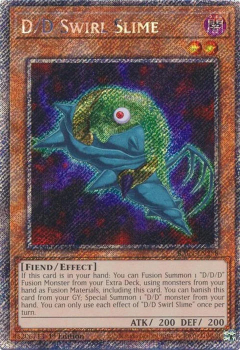 D/D Swirl Slime (Platinum Secret Rare) (RA04-EN258)