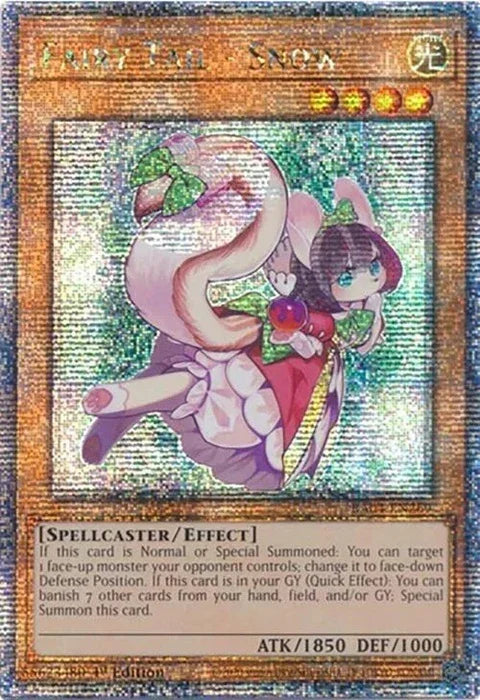 Fairy Tail - Snow (Quarter Century Secret Rare) (RA04-EN269)