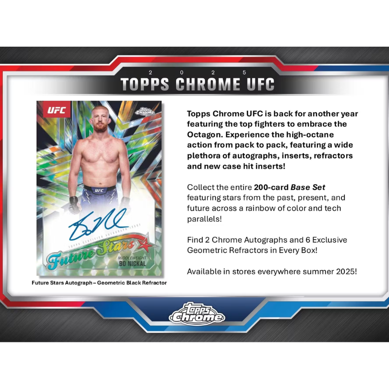 2025 Topps Chrome UFC Breaker&