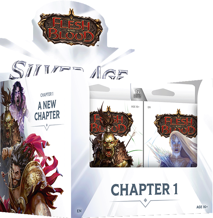 Flesh and Blood TCG - Silver Age - Chapter 1 - Counter Display Unit (10x Decks)