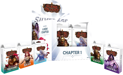 Flesh and Blood TCG - Silver Age - Chapter 1 - Counter Display Unit (10x Decks)
