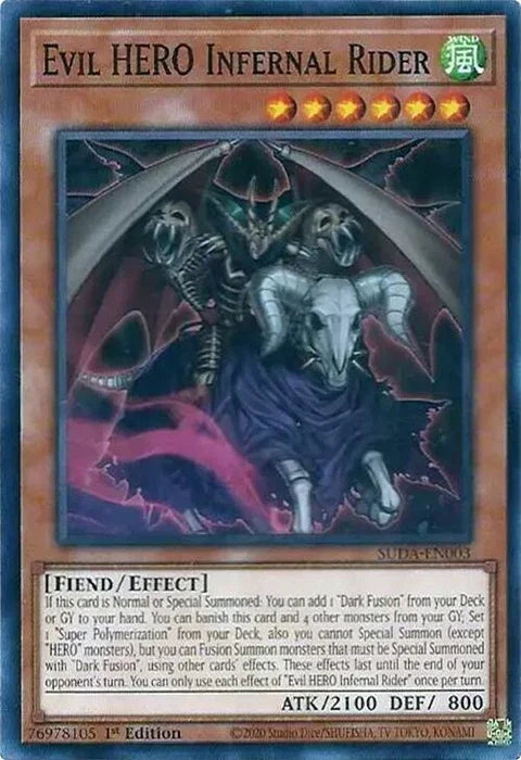 Evil HERO Infernal Rider (SUDA-EN003)