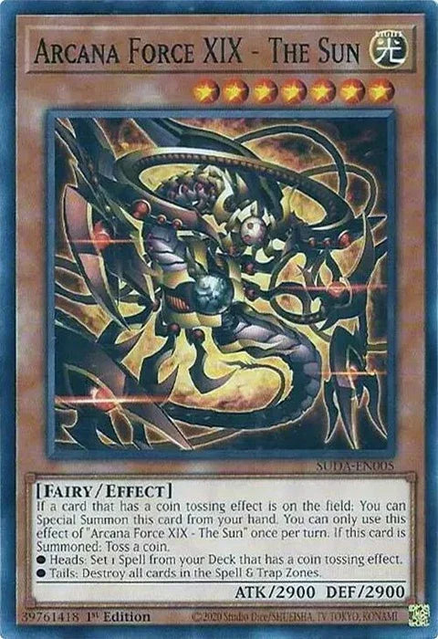 Arcana Force XIX - The Sun (SUDA-EN005)