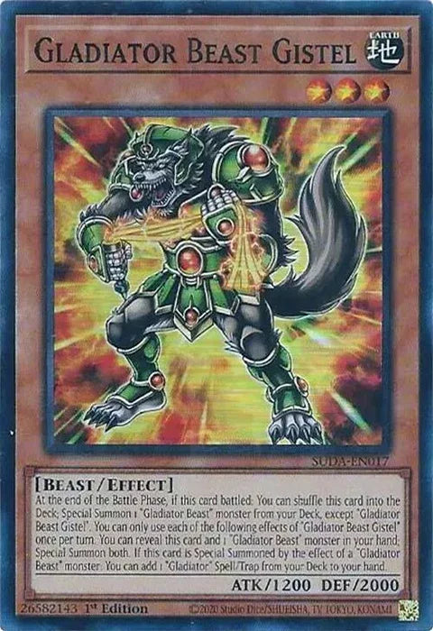 Gladiator Beast Gistel (SUDA-EN017)