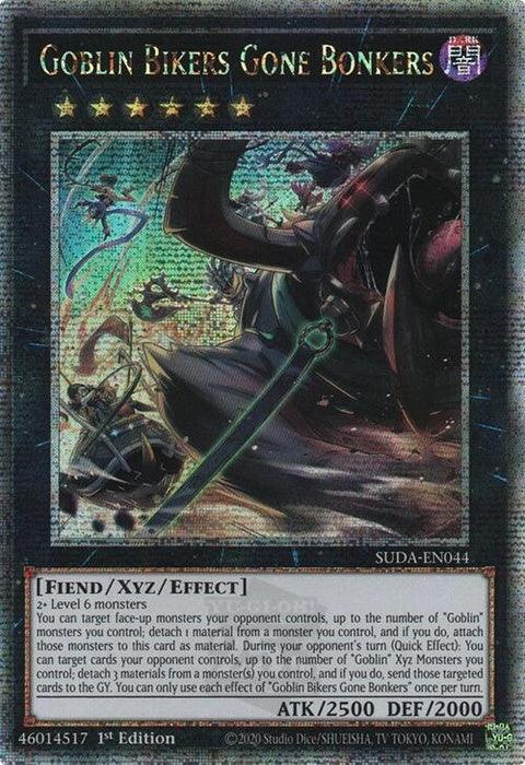 Goblin Bikers Gone Bonkers (Quarter Century Secret Rare) (SUDA-EN044)