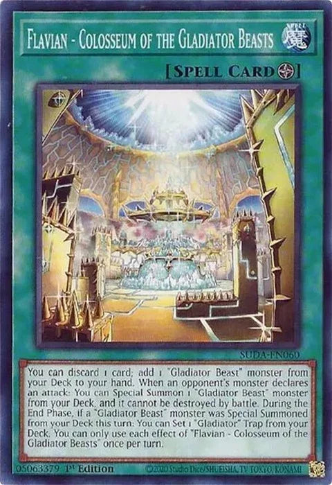 Flavian - Colosseum of the Gladiator Beasts (SUDA-EN060)