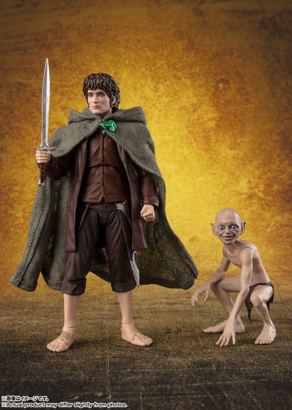 Bandai - S.H.Figuarts - Lord of the Rings - Frodo Baggins &amp; Gollum